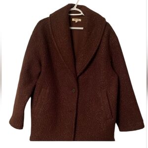 Madewell Brown Teddy Jacket